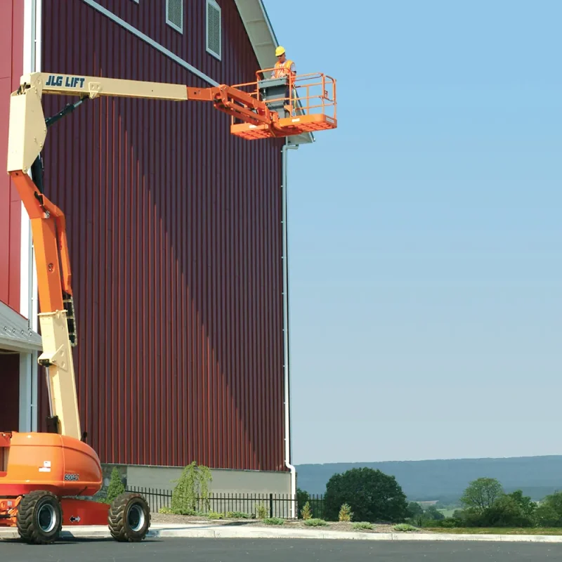 การใช้งาน รถกระเช้าบูมลิฟท์