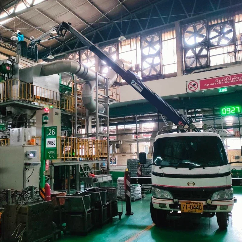 การใช้งาน รถกระเช้า Skymaster