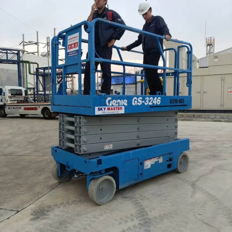 การใช้งาน รถกระเช้าขากรรไกร X-Lift