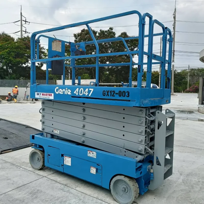 การใช้งาน รถกระเช้าขากรรไกร X-Lift